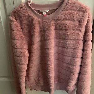 Pink No Boundaries Size Small Crew Neck Sweater